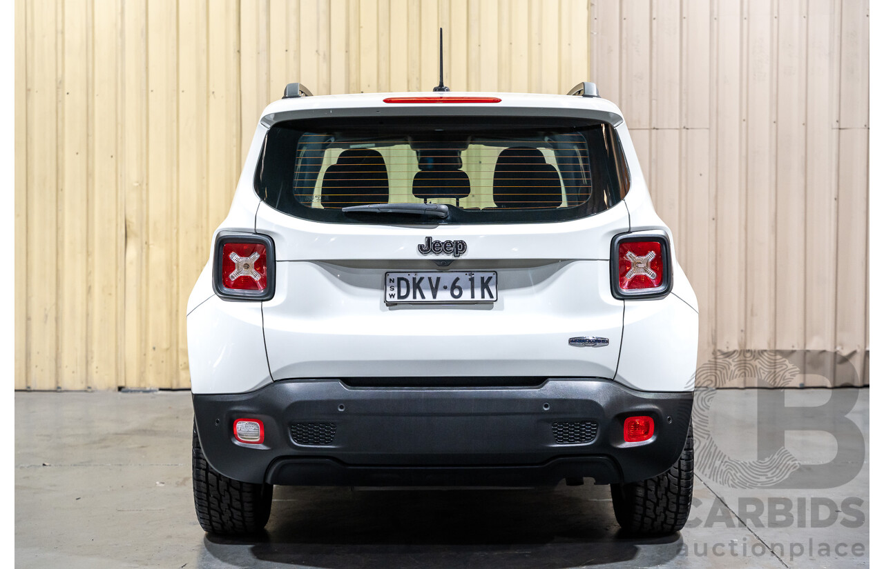 1/2015 Jeep Renegade Longitude BU 4d Wagon White Turbo 1.4L