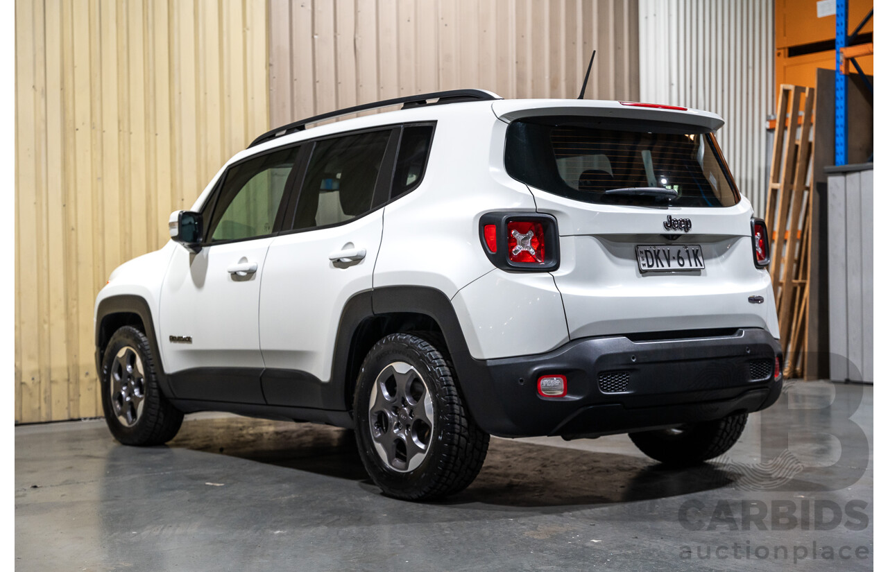 1/2015 Jeep Renegade Longitude BU 4d Wagon White Turbo 1.4L