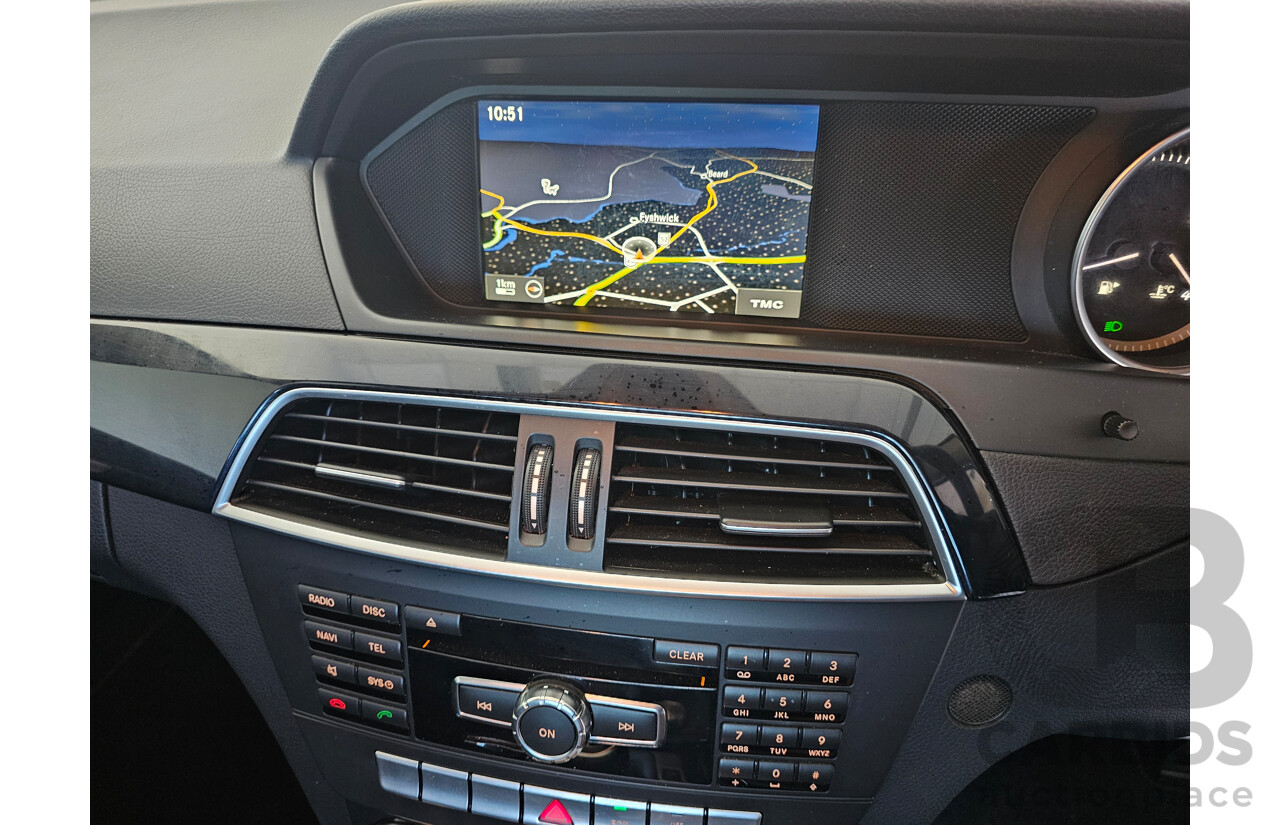 3/2012 Mercedes-Benz C200 CDI BE W204 MY12 4d Sedan Red 2.1L