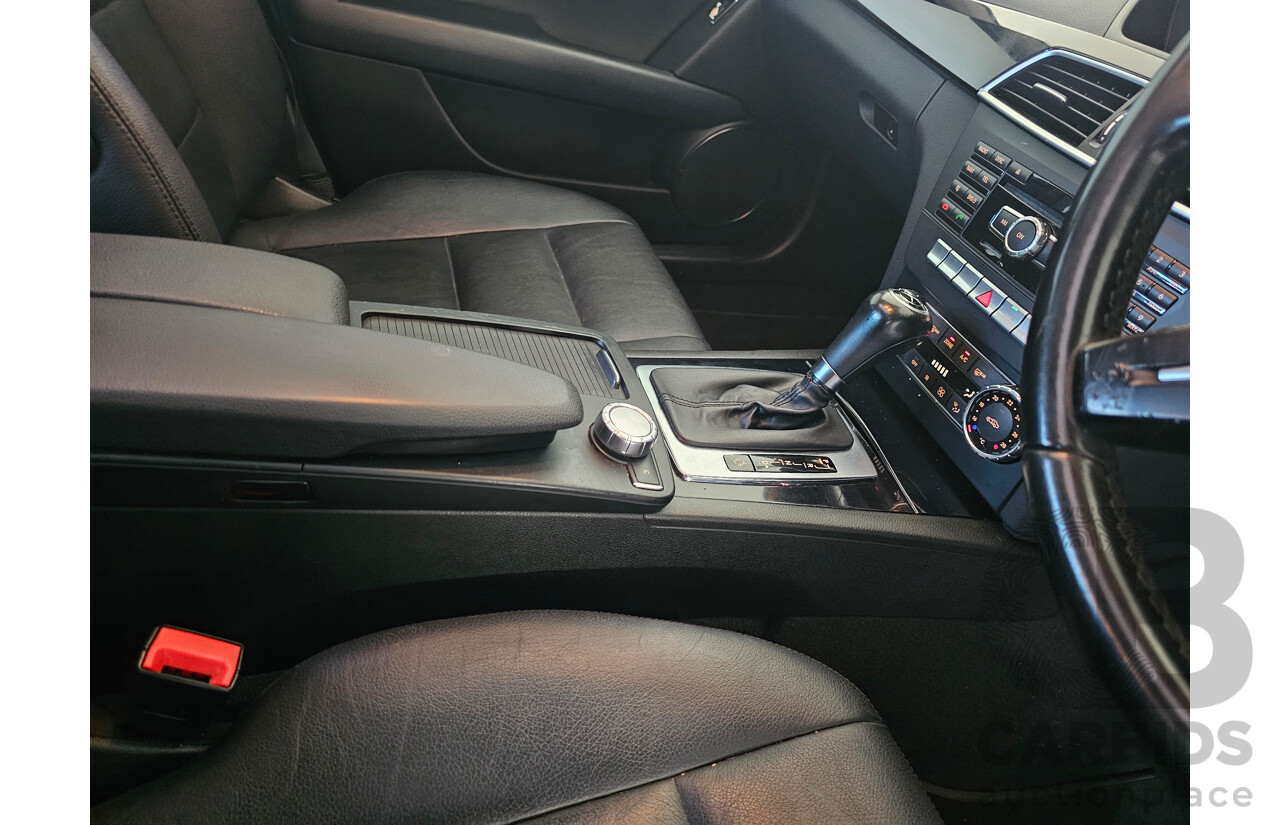 3/2012 Mercedes-Benz C200 CDI BE W204 MY12 4d Sedan Red 2.1L