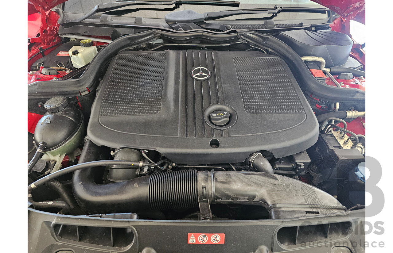 3/2012 Mercedes-Benz C200 CDI BE W204 MY12 4d Sedan Red 2.1L