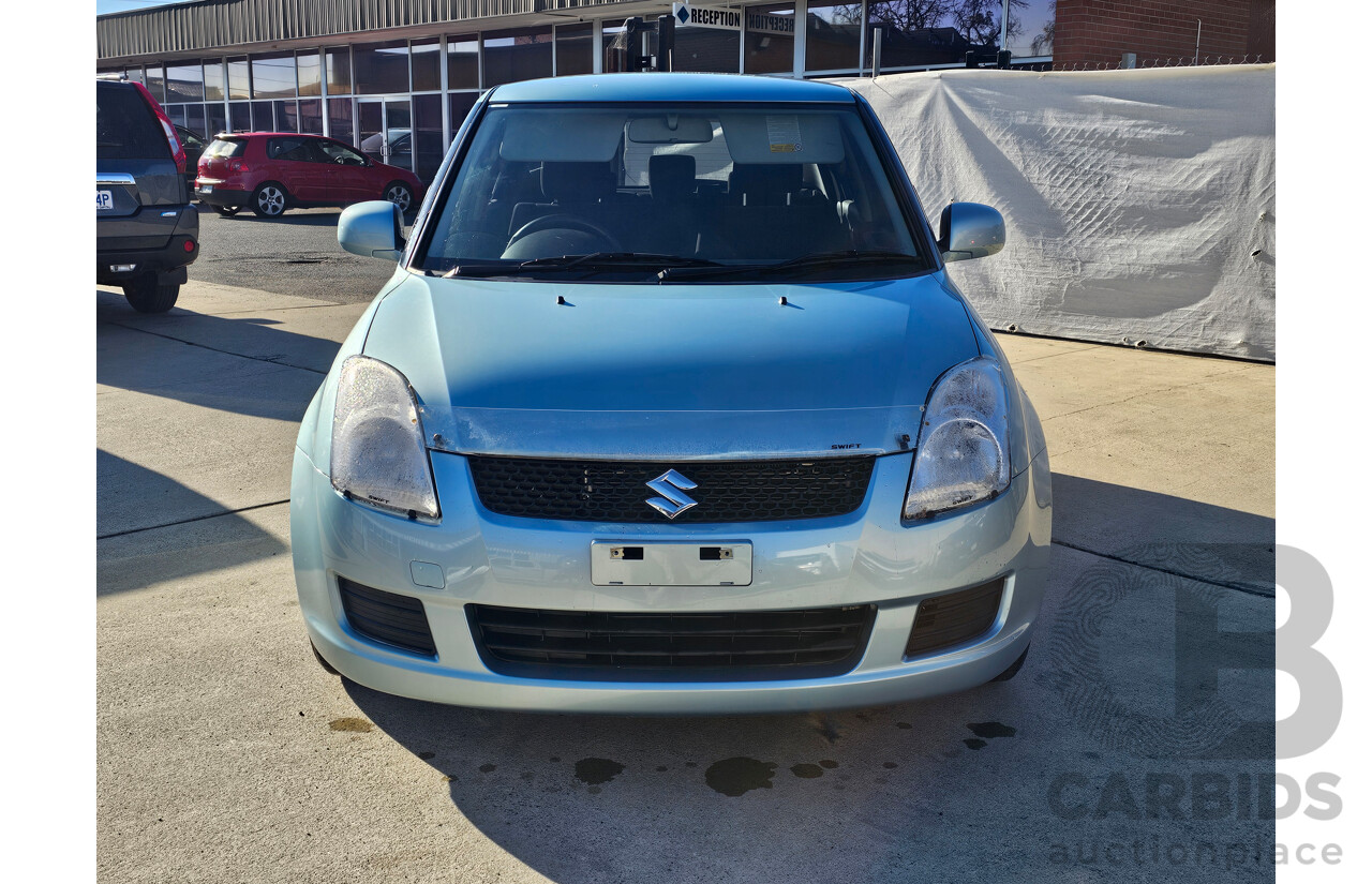 9/2008 Suzuki Swift EZ 07 UPDATE 5d Hatchback Blue 1.5L