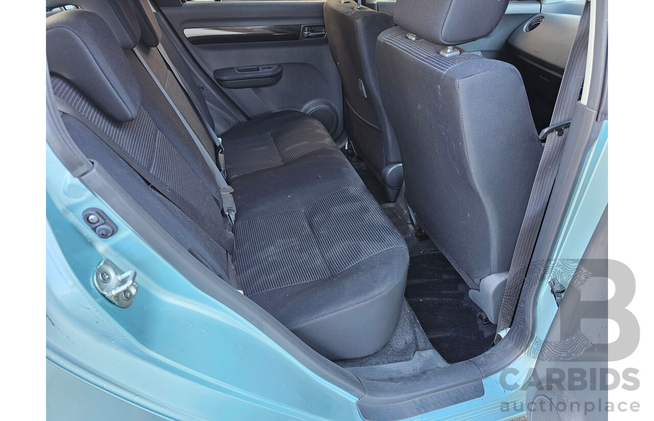 9/2008 Suzuki Swift EZ 07 UPDATE 5d Hatchback Blue 1.5L