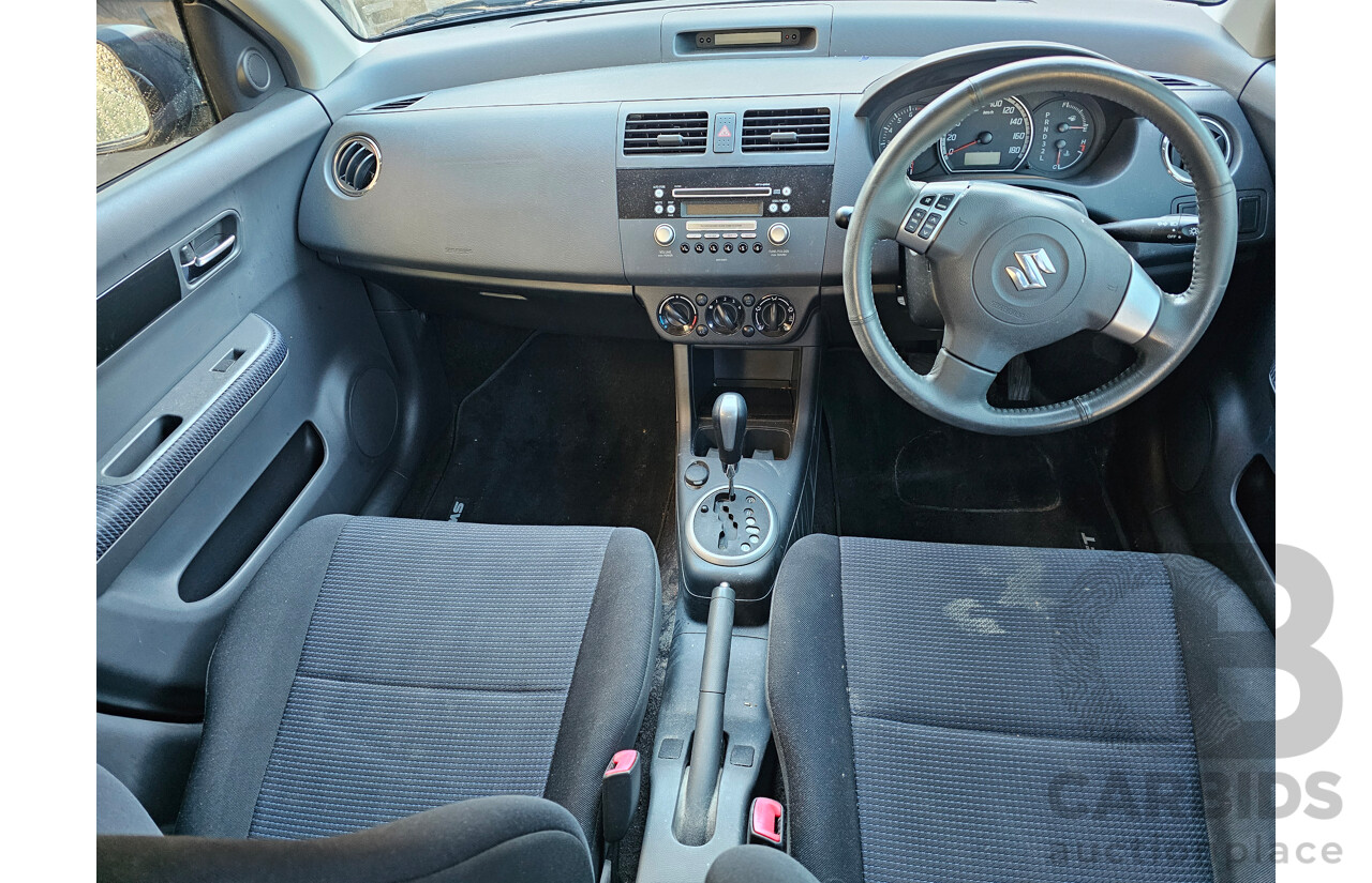 9/2008 Suzuki Swift  EZ 07 UPDATE 5d Hatchback Blue 1.5L