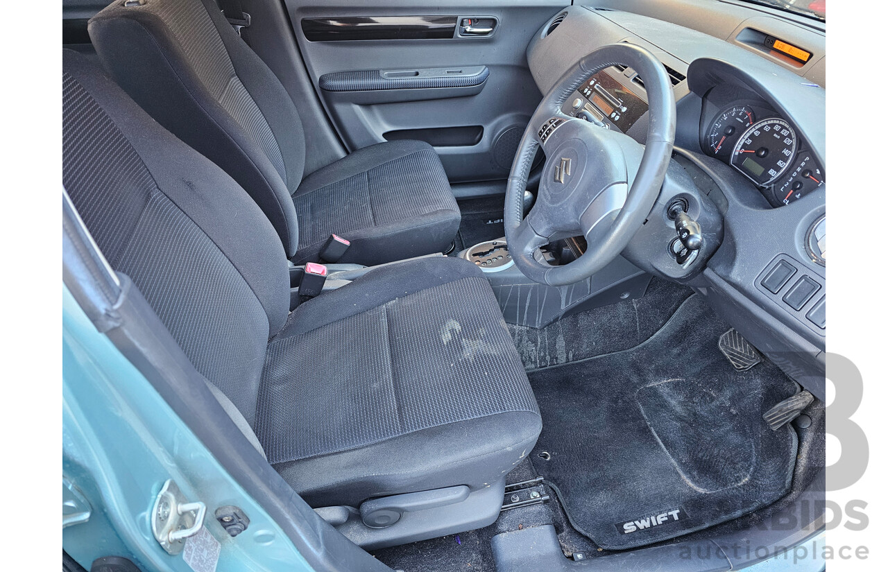 9/2008 Suzuki Swift  EZ 07 UPDATE 5d Hatchback Blue 1.5L