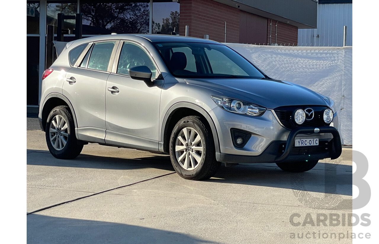 7/2013 Mazda Cx-5 MAXX Sport (4x4)  4d Wagon Silver 2.2L