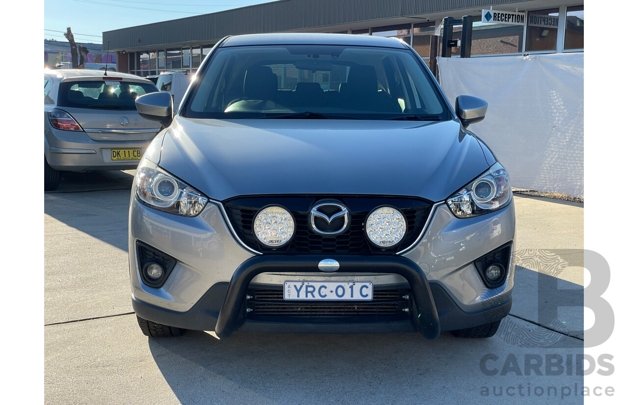 7/2013 Mazda Cx-5 MAXX Sport (4x4)  4d Wagon Silver 2.2L
