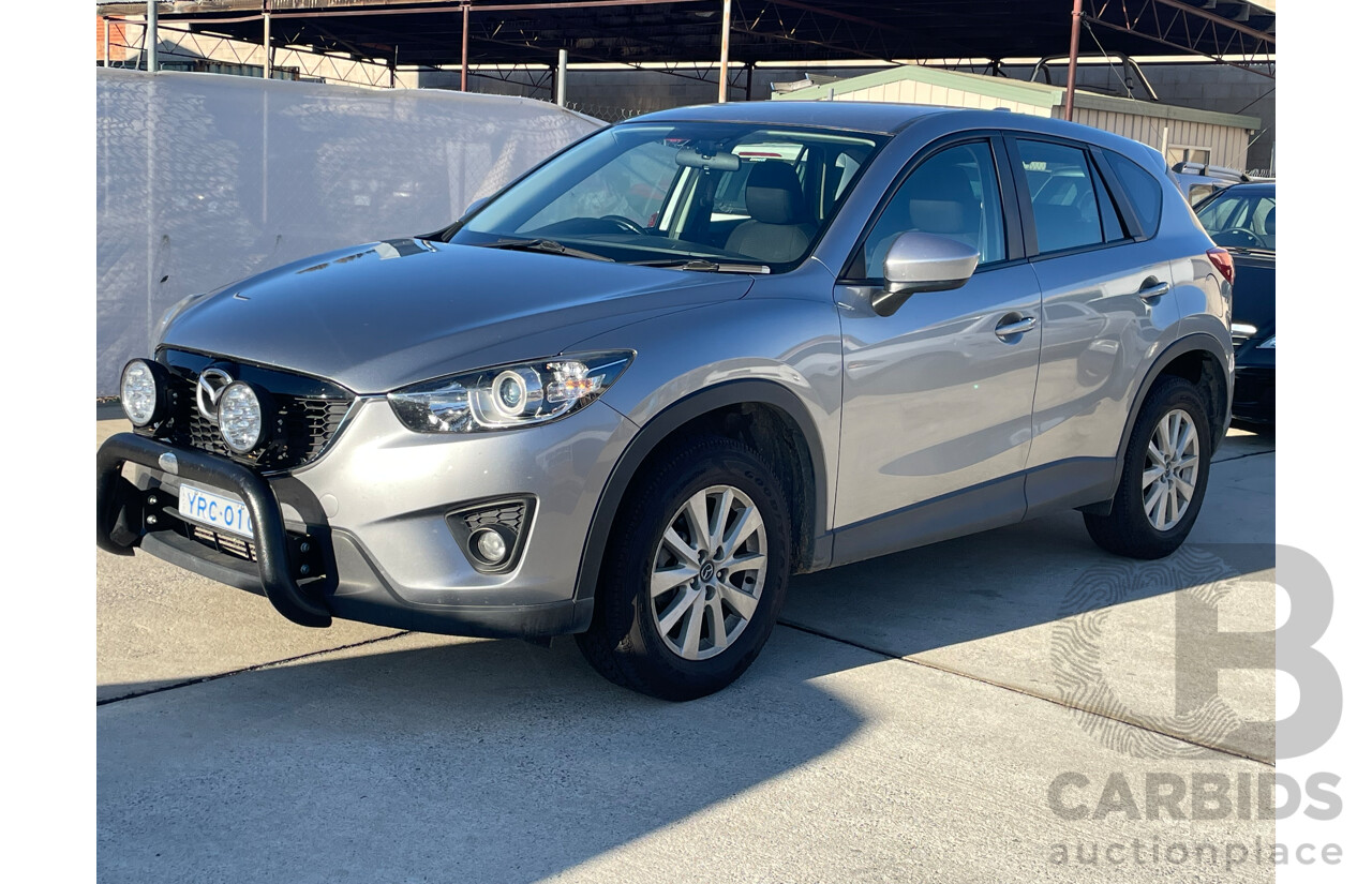 7/2013 Mazda Cx-5 MAXX Sport (4x4)  4d Wagon Silver 2.2L