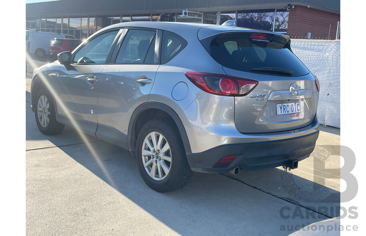 7/2013 Mazda Cx-5 MAXX Sport (4x4)  4d Wagon Silver 2.2L