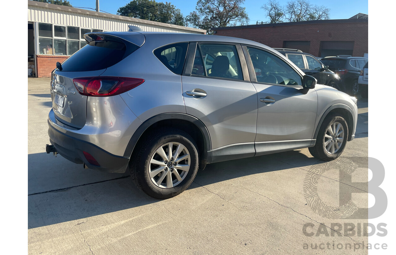 7/2013 Mazda Cx-5 MAXX Sport (4x4)  4d Wagon Silver 2.2L