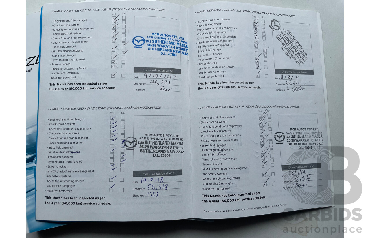 7/2013 Mazda Cx-5 MAXX Sport (4x4)  4d Wagon Silver 2.2L