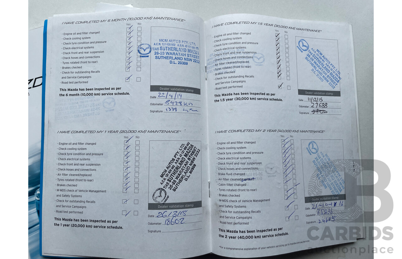 7/2013 Mazda Cx-5 MAXX Sport (4x4)  4d Wagon Silver 2.2L