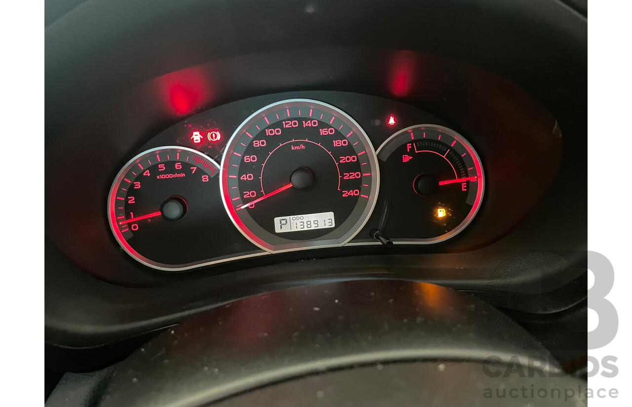 06/2010 Subaru Impreza RS (AWD) AWD MY11 5D Hatchback Grey 2.0L