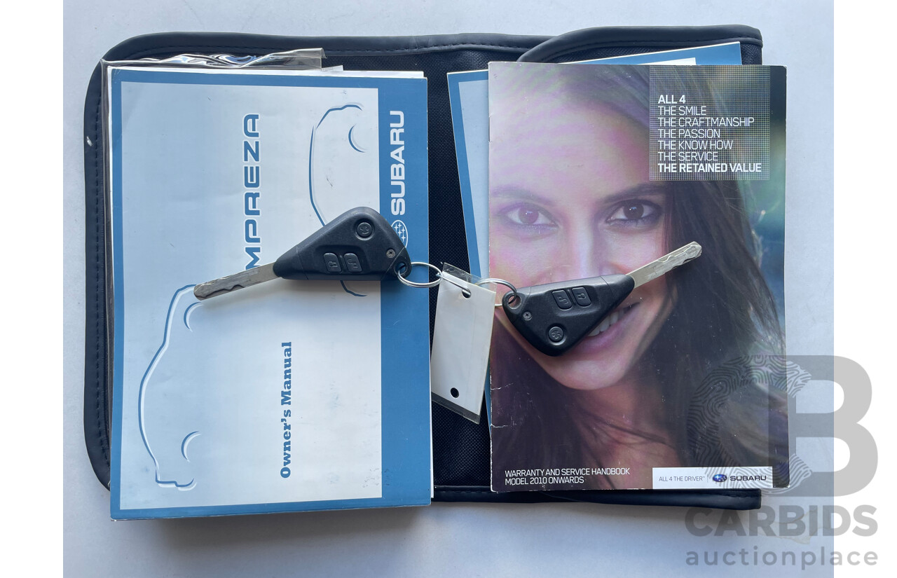 06/2010 Subaru Impreza RS (AWD) AWD MY11 5D Hatchback Grey 2.0L