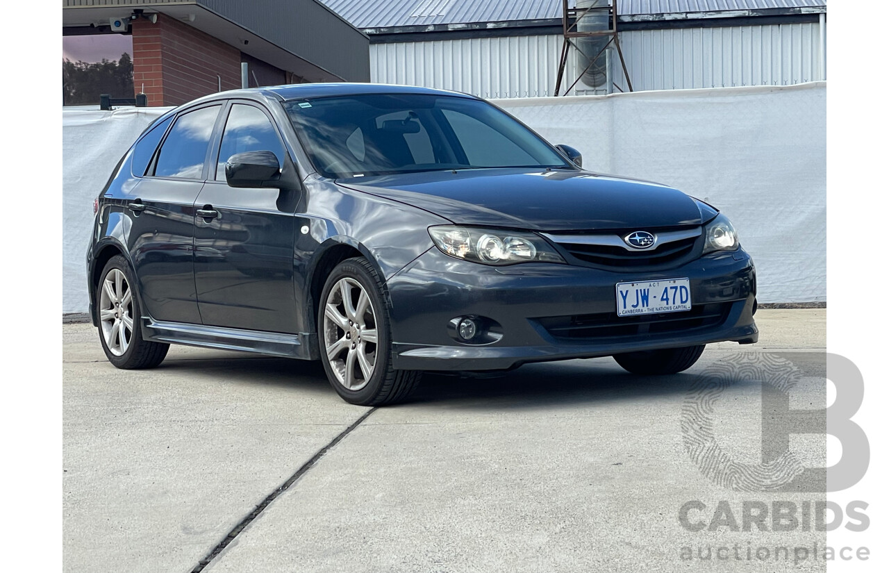 06/2010 Subaru Impreza RS (AWD) AWD MY11 5D Hatchback Grey 2.0L