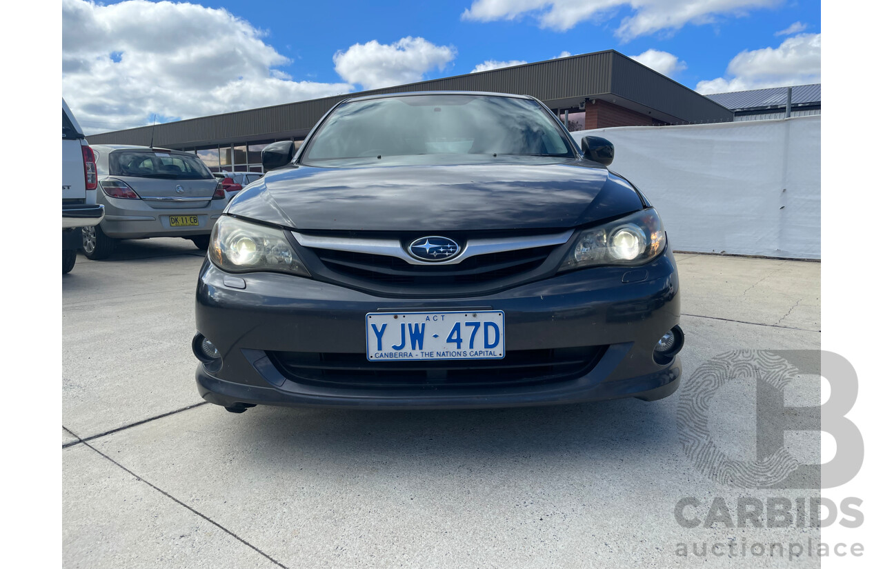 06/2010 Subaru Impreza RS (AWD) AWD MY11 5D Hatchback Grey 2.0L
