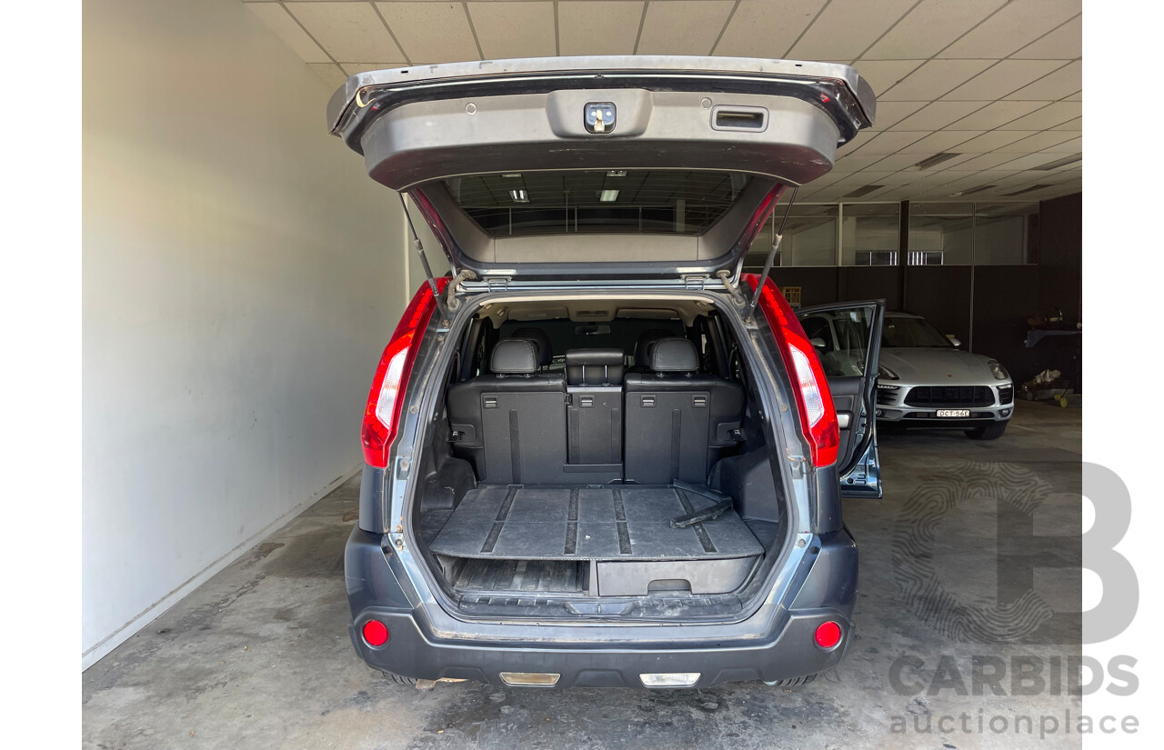 02/2011 Nissan X-Trail ST-L (4x4) T31 MY11 4d Wagon Blue 2.5L