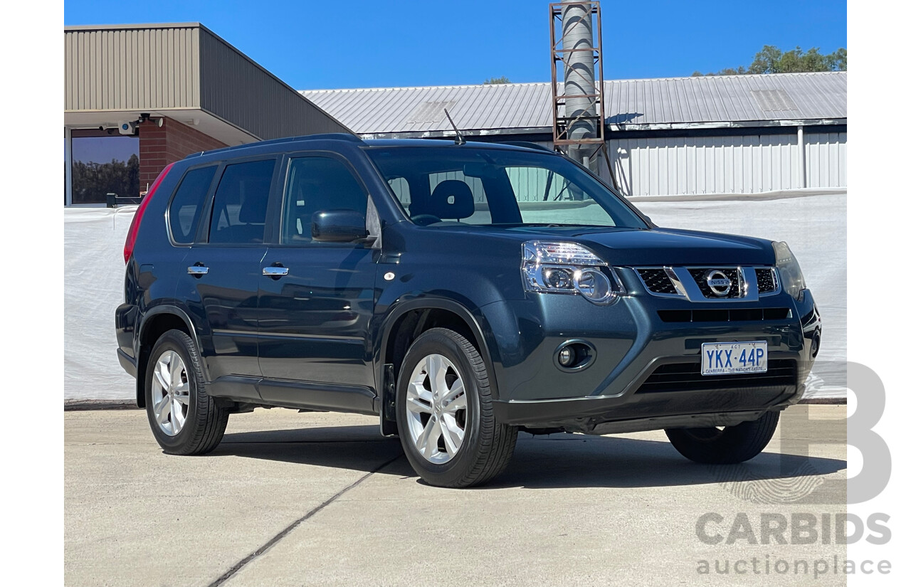 02/2011 Nissan X-Trail ST-L (4x4) T31 MY11 4d Wagon Blue 2.5L