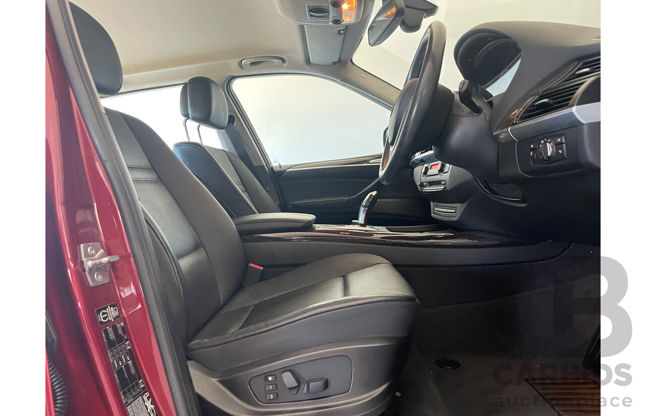 02/2012 Bmw X5 xDRIVE30d 4x4 E70 MY12 UPGRADE 4D Wagon Red 3.0L