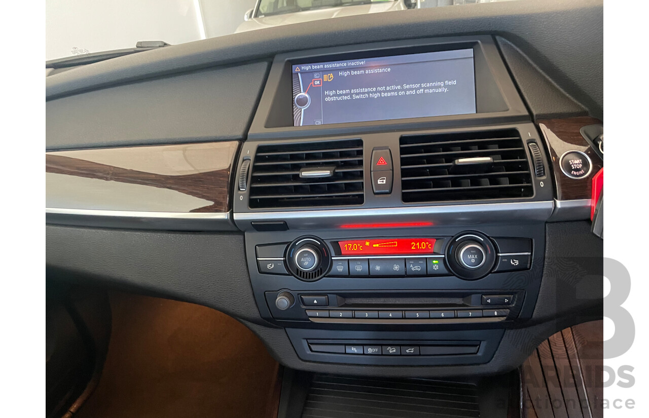 02/2012 Bmw X5 xDRIVE30d 4x4 E70 MY12 UPGRADE 4D Wagon Red 3.0L