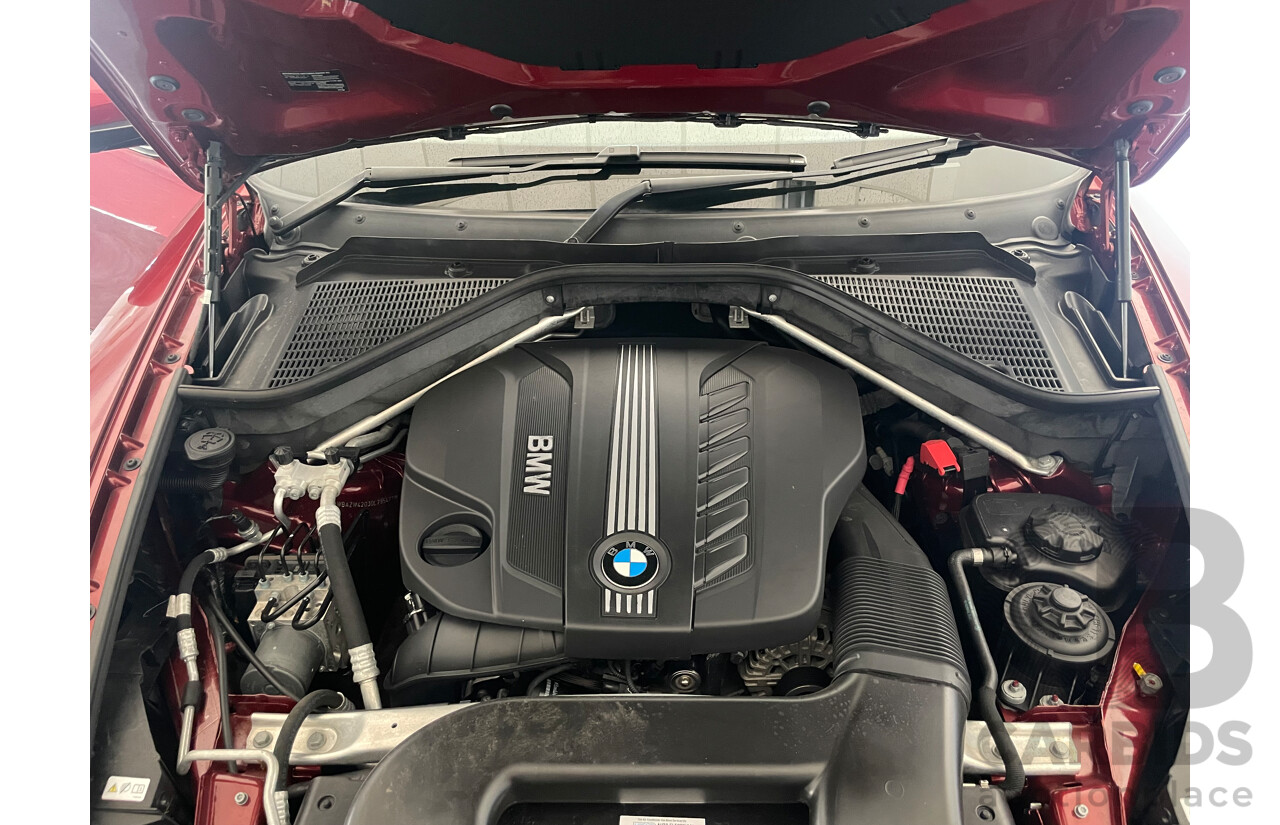 02/2012 Bmw X5 xDRIVE30d 4x4 E70 MY12 UPGRADE 4D Wagon Red 3.0L