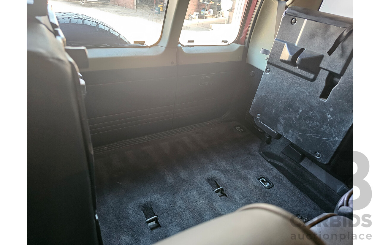 11/2005 Nissan Patrol ST-L (4x4) GU IV 4d Wagon Maroon 3.0L