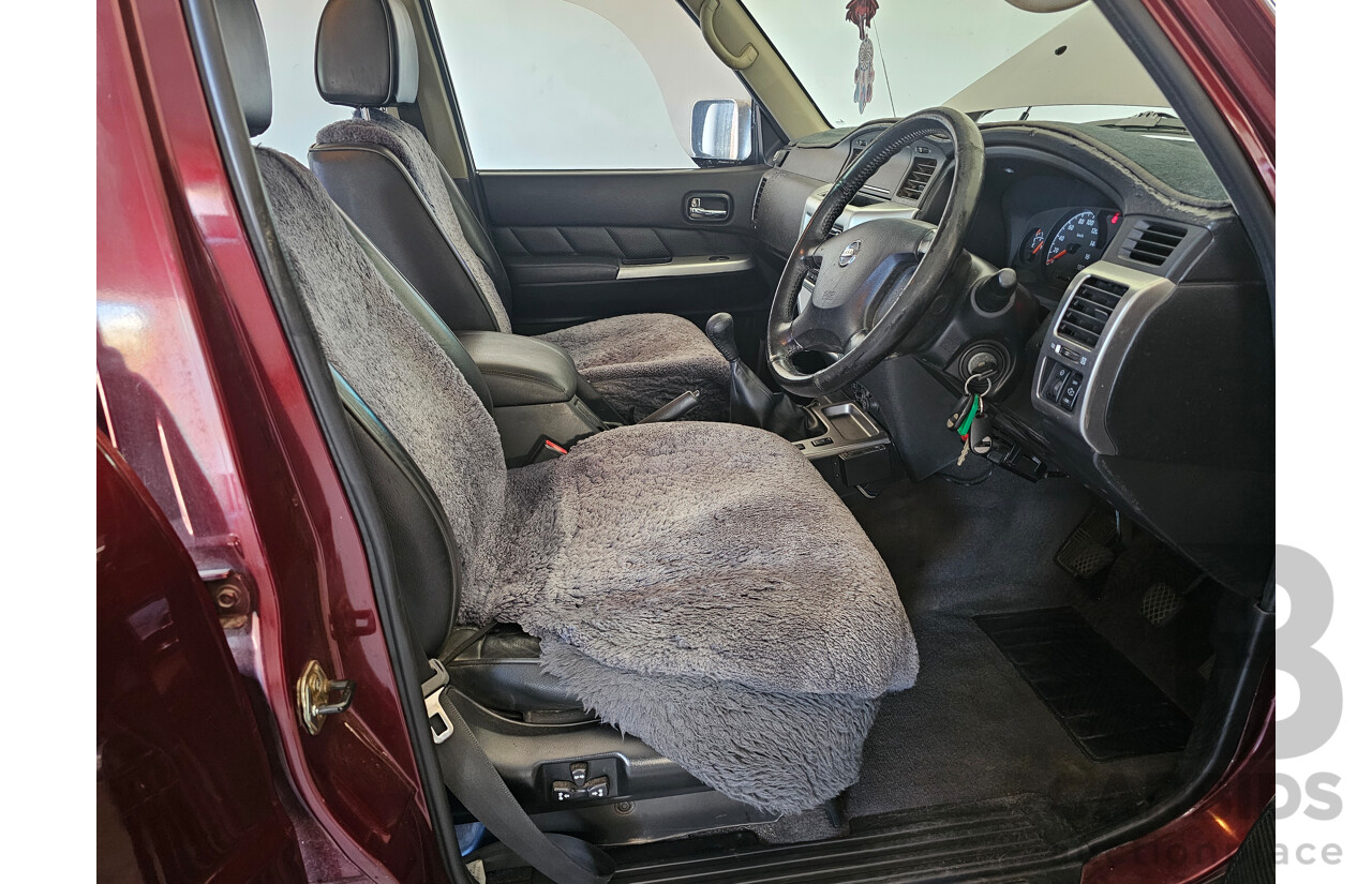 11/2005 Nissan Patrol ST-L (4x4) GU IV 4d Wagon Maroon 3.0L