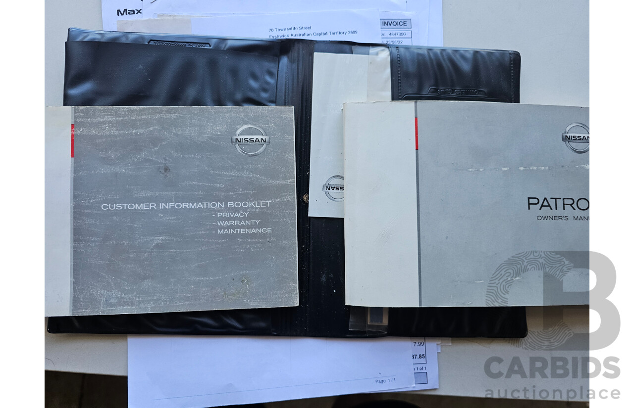 11/2005 Nissan Patrol ST-L (4x4) GU IV 4d Wagon Maroon 3.0L