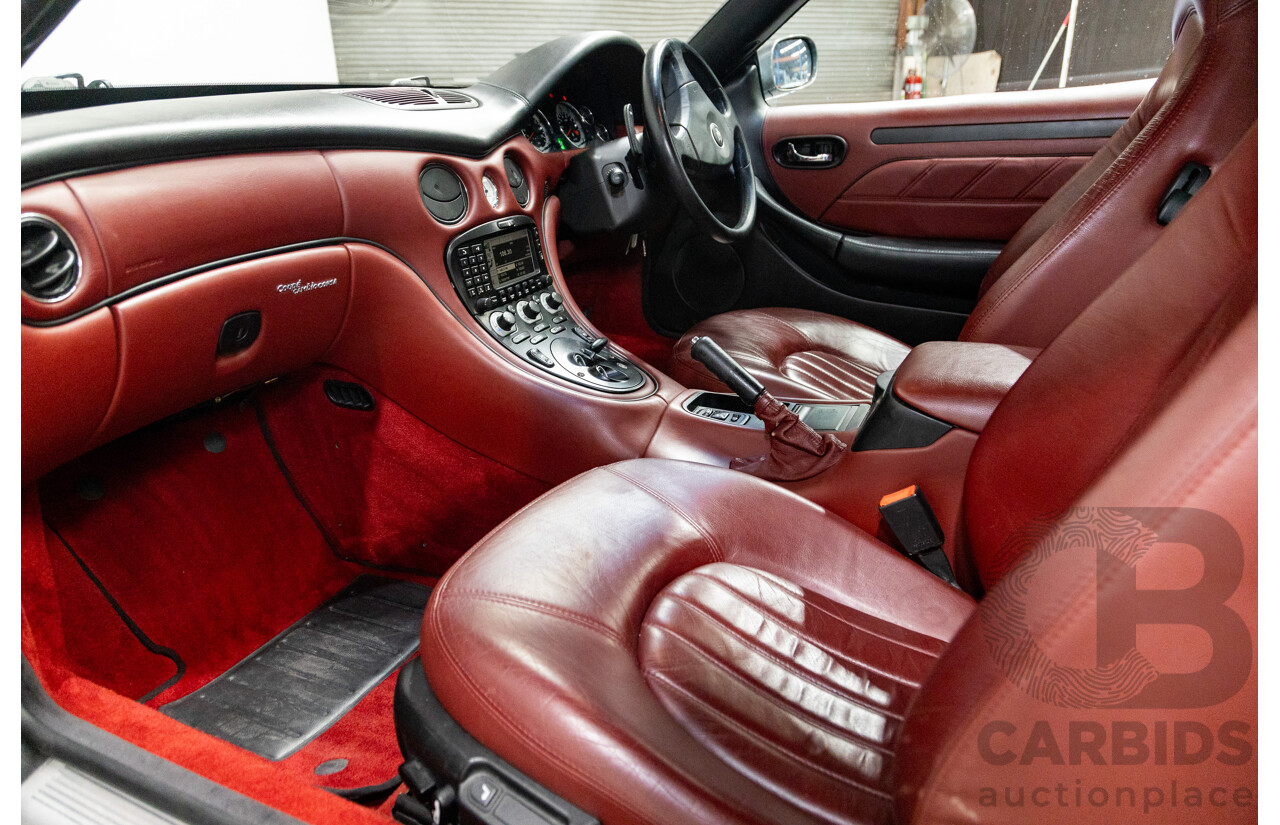 7/2002 Maserati Coupe Cambiocorsa 2d Coupe Grigio Alfieri Metallic Grey V8 4.2L - 09/2009 Import