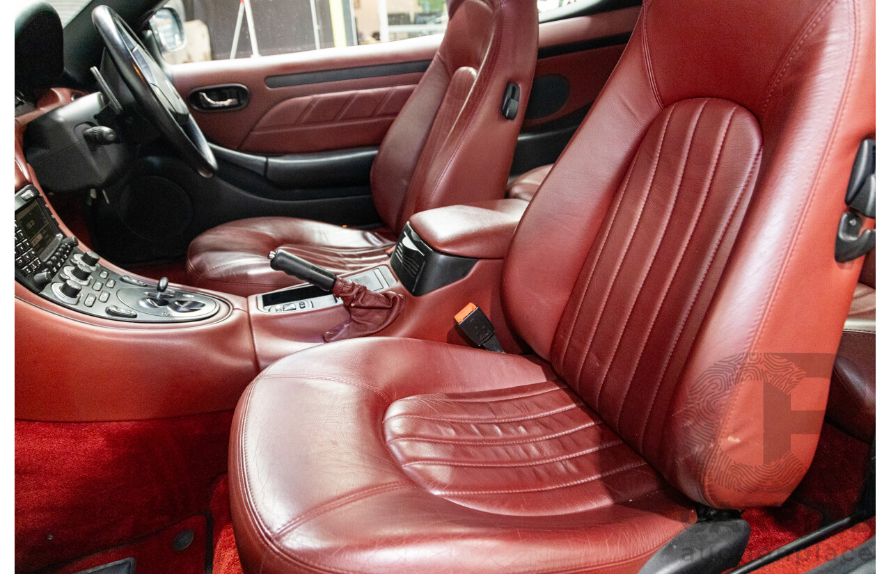 7/2002 Maserati Coupe Cambiocorsa 2d Coupe Grigio Alfieri Metallic Grey V8 4.2L - 09/2009 Import