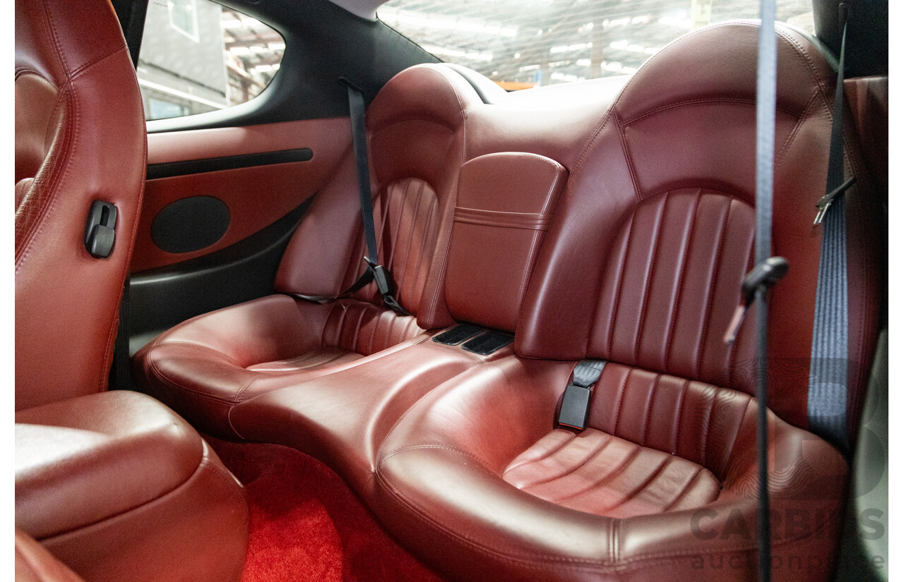 7/2002 Maserati Coupe Cambiocorsa 2d Coupe Grigio Alfieri Metallic Grey V8 4.2L - 09/2009 Import