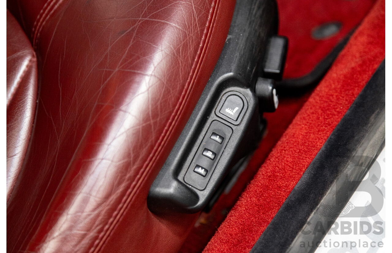 7/2002 Maserati Coupe Cambiocorsa 2d Coupe Grigio Alfieri Metallic Grey V8 4.2L - 09/2009 Import