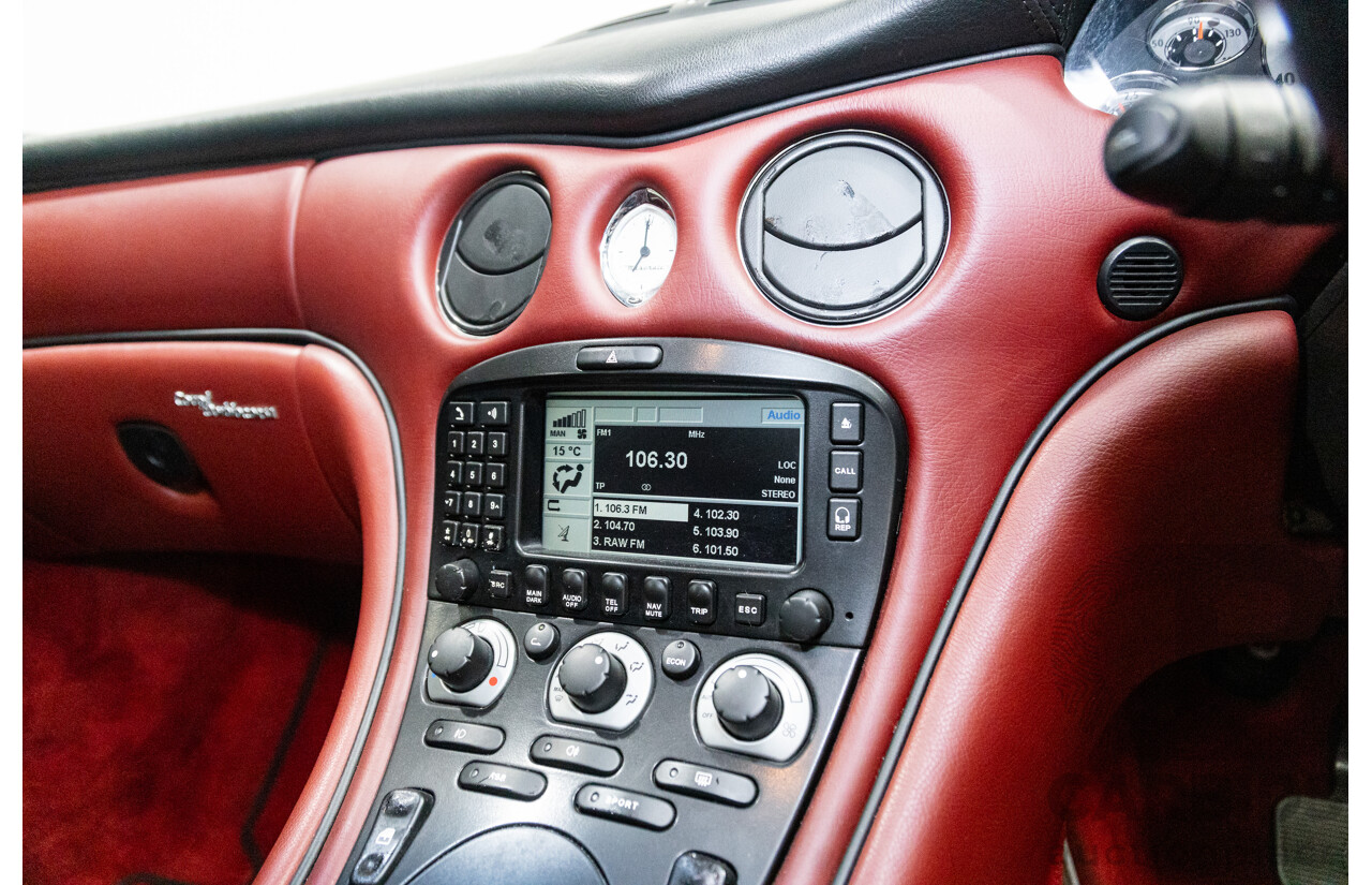 7/2002 Maserati Coupe Cambiocorsa 2d Coupe Grigio Alfieri Metallic Grey V8 4.2L - 09/2009 Import