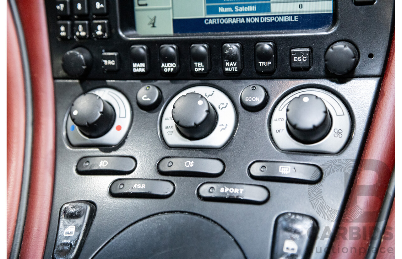 7/2002 Maserati Coupe Cambiocorsa 2d Coupe Grigio Alfieri Metallic Grey V8 4.2L - 09/2009 Import