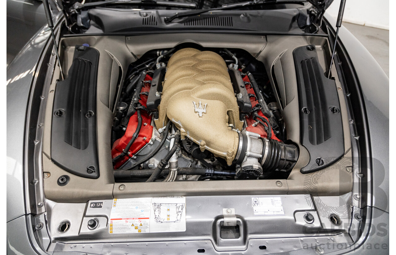 7/2002 Maserati Coupe Cambiocorsa 2d Coupe Grigio Alfieri Metallic Grey V8 4.2L - 09/2009 Import