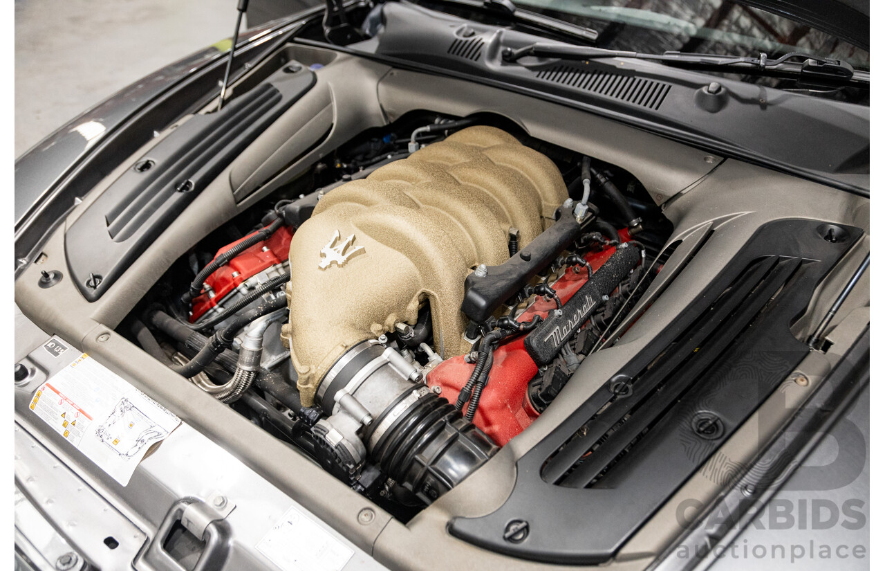 7/2002 Maserati Coupe Cambiocorsa 2d Coupe Grigio Alfieri Metallic Grey V8 4.2L - 09/2009 Import