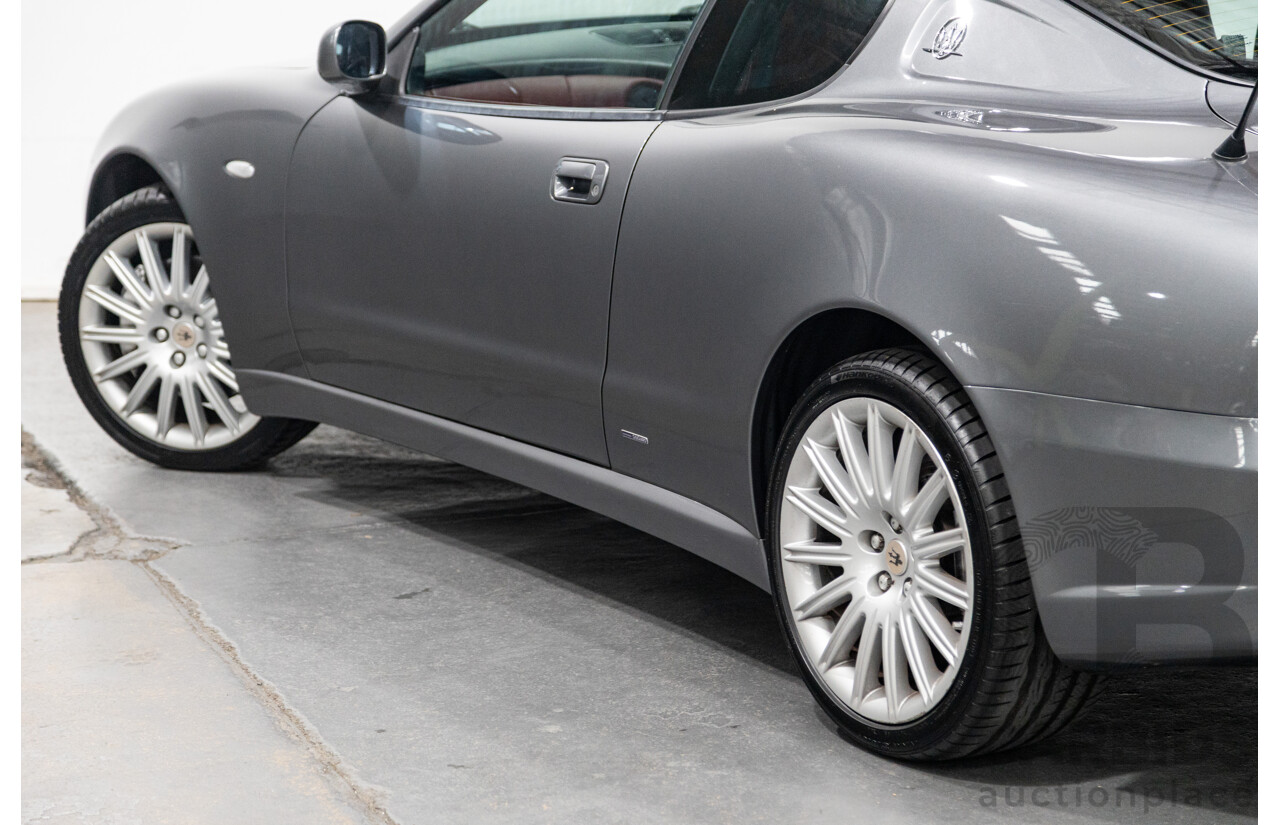 7/2002 Maserati Coupe Cambiocorsa 2d Coupe Grigio Alfieri Metallic Grey V8 4.2L - 09/2009 Import