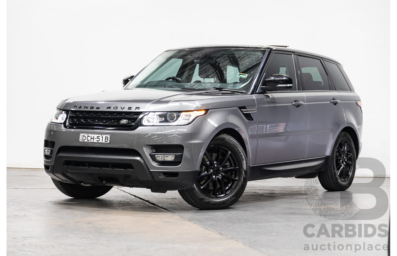 11/2015 Range Rover Range Rover Sport 3.0 TDV6 SE (AWD) LW MY16 4d Wagon Ammonite Metallic Grey Turbo Diesel V6 3.0L