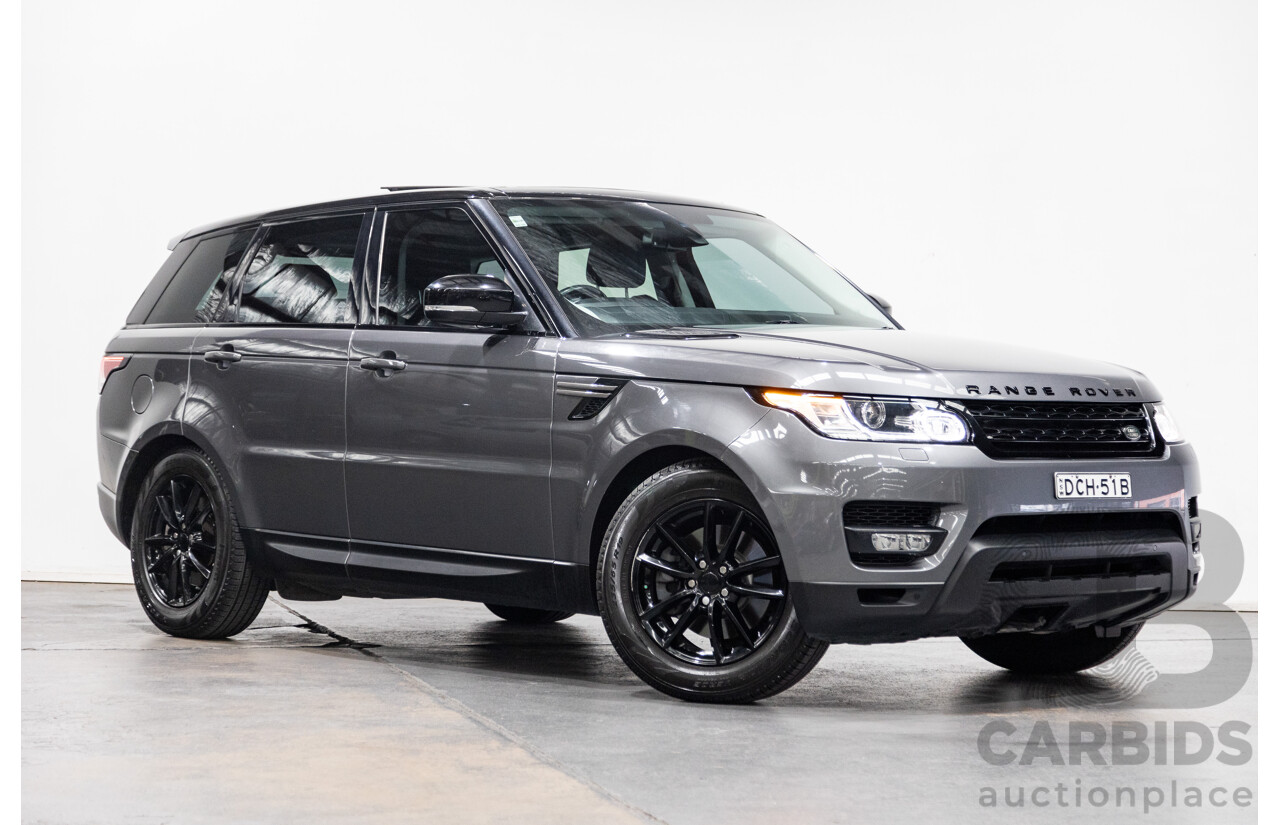 11/2015 Range Rover Range Rover Sport 3.0 TDV6 SE (AWD) LW MY16 4d Wagon Ammonite Metallic Grey Turbo Diesel V6 3.0L