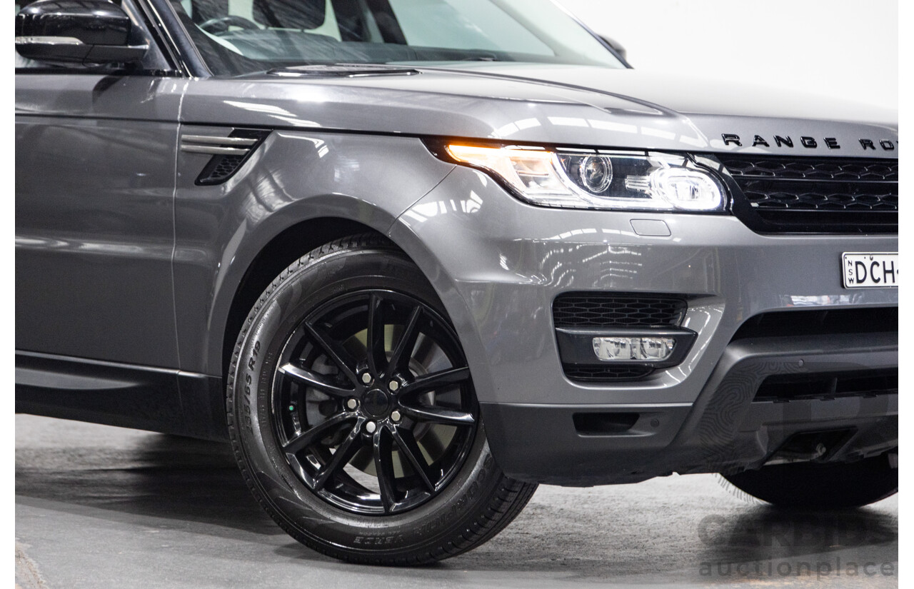 11/2015 Range Rover Range Rover Sport 3.0 TDV6 SE (AWD) LW MY16 4d Wagon Ammonite Metallic Grey Turbo Diesel V6 3.0L