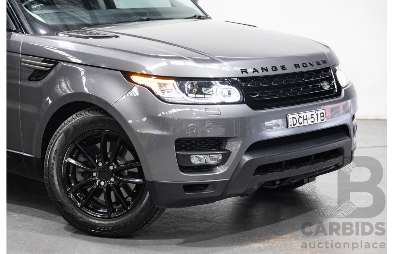 11/2015 Range Rover Range Rover Sport 3.0 TDV6 SE (AWD) LW MY16 4d Wagon Ammonite Metallic Grey Turbo Diesel V6 3.0L
