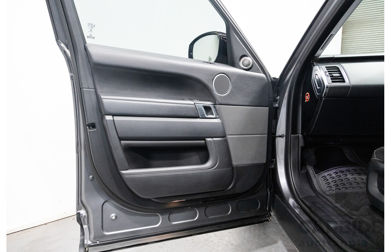 11/2015 Range Rover Range Rover Sport 3.0 TDV6 SE (AWD) LW MY16 4d Wagon Ammonite Metallic Grey Turbo Diesel V6 3.0L