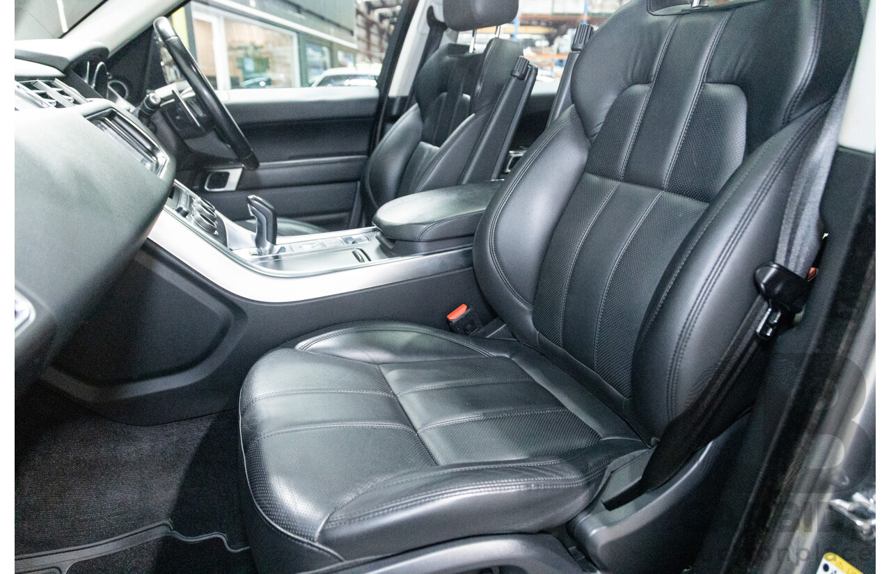 11/2015 Range Rover Range Rover Sport 3.0 TDV6 SE (AWD) LW MY16 4d Wagon Ammonite Metallic Grey Turbo Diesel V6 3.0L
