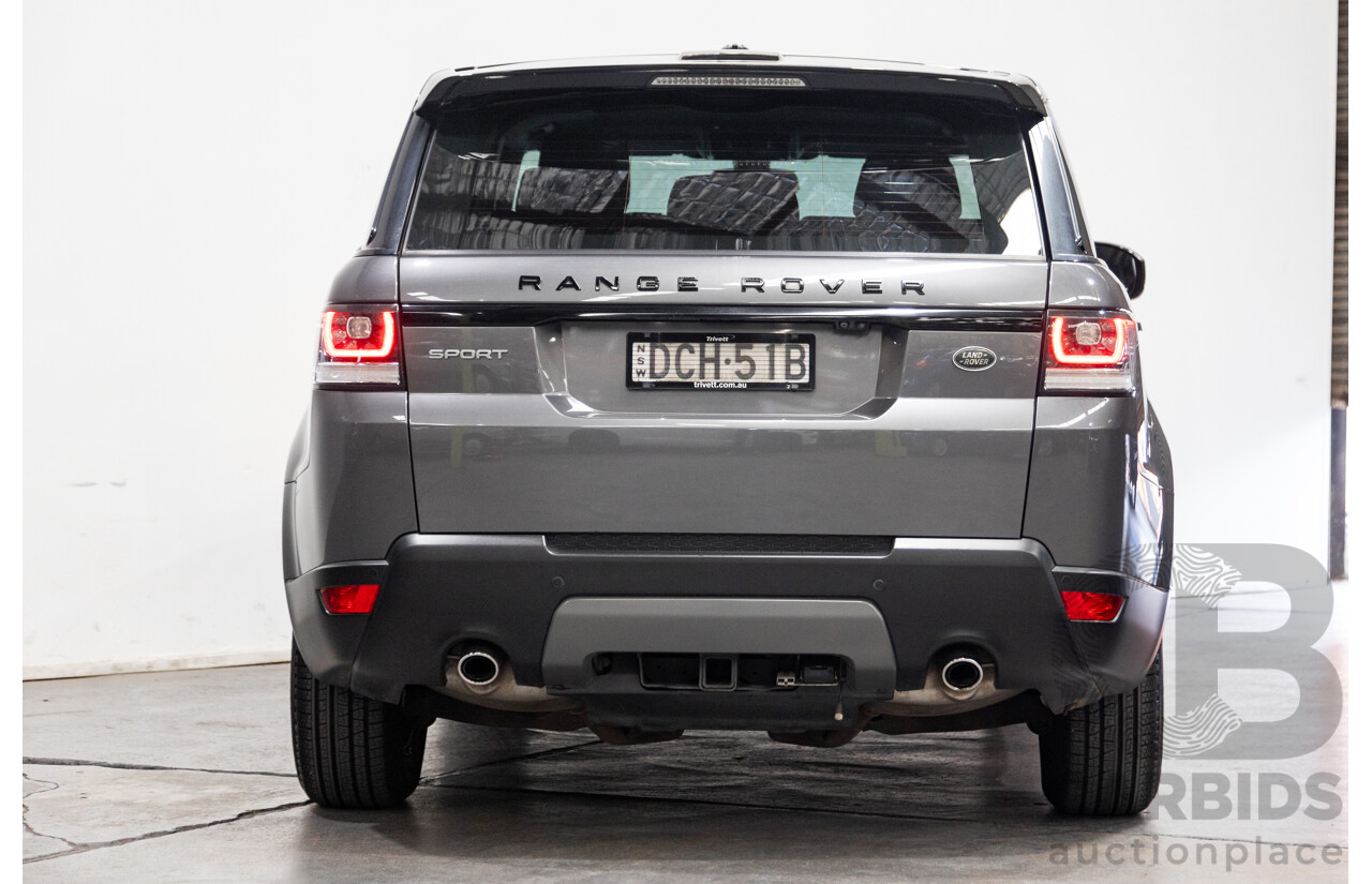 11/2015 Range Rover Range Rover Sport 3.0 TDV6 SE (AWD) LW MY16 4d Wagon Ammonite Metallic Grey Turbo Diesel V6 3.0L