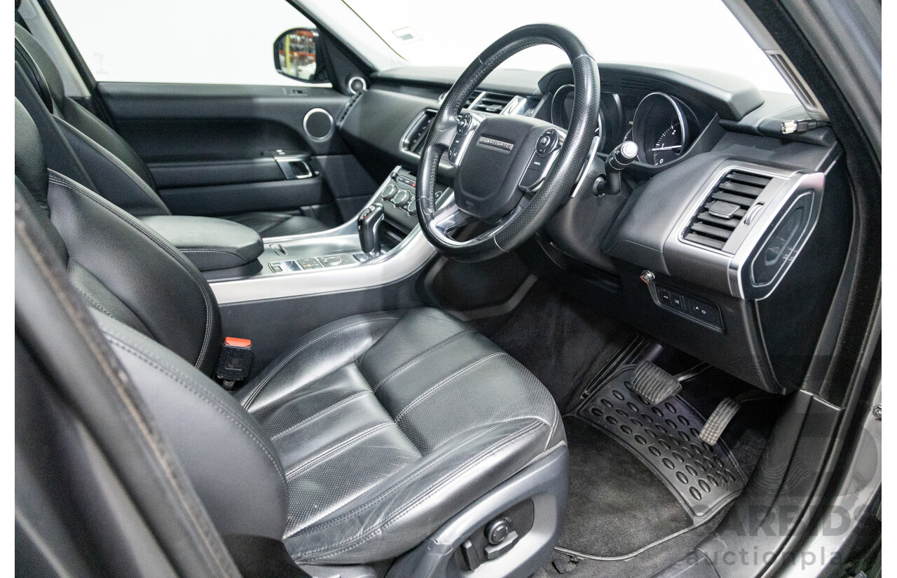 11/2015 Range Rover Range Rover Sport 3.0 TDV6 SE (AWD) LW MY16 4d Wagon Ammonite Metallic Grey Turbo Diesel V6 3.0L