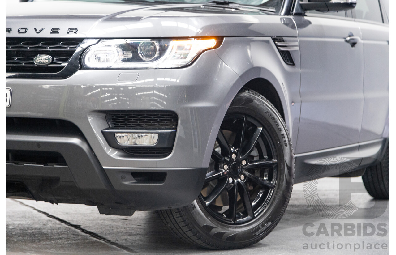 11/2015 Range Rover Range Rover Sport 3.0 TDV6 SE (AWD) LW MY16 4d Wagon Ammonite Metallic Grey Turbo Diesel V6 3.0L
