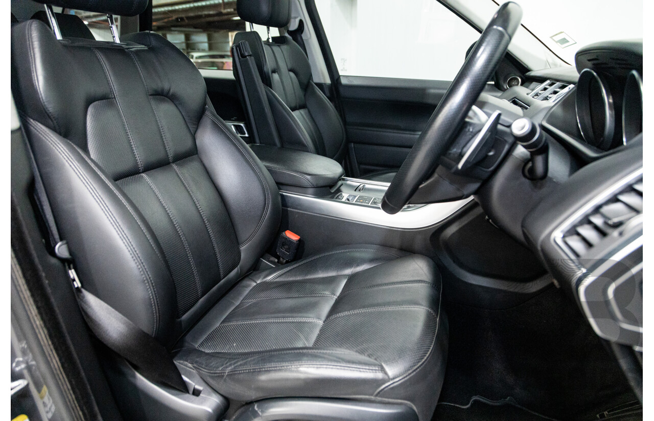 11/2015 Range Rover Range Rover Sport 3.0 TDV6 SE (AWD) LW MY16 4d Wagon Ammonite Metallic Grey Turbo Diesel V6 3.0L