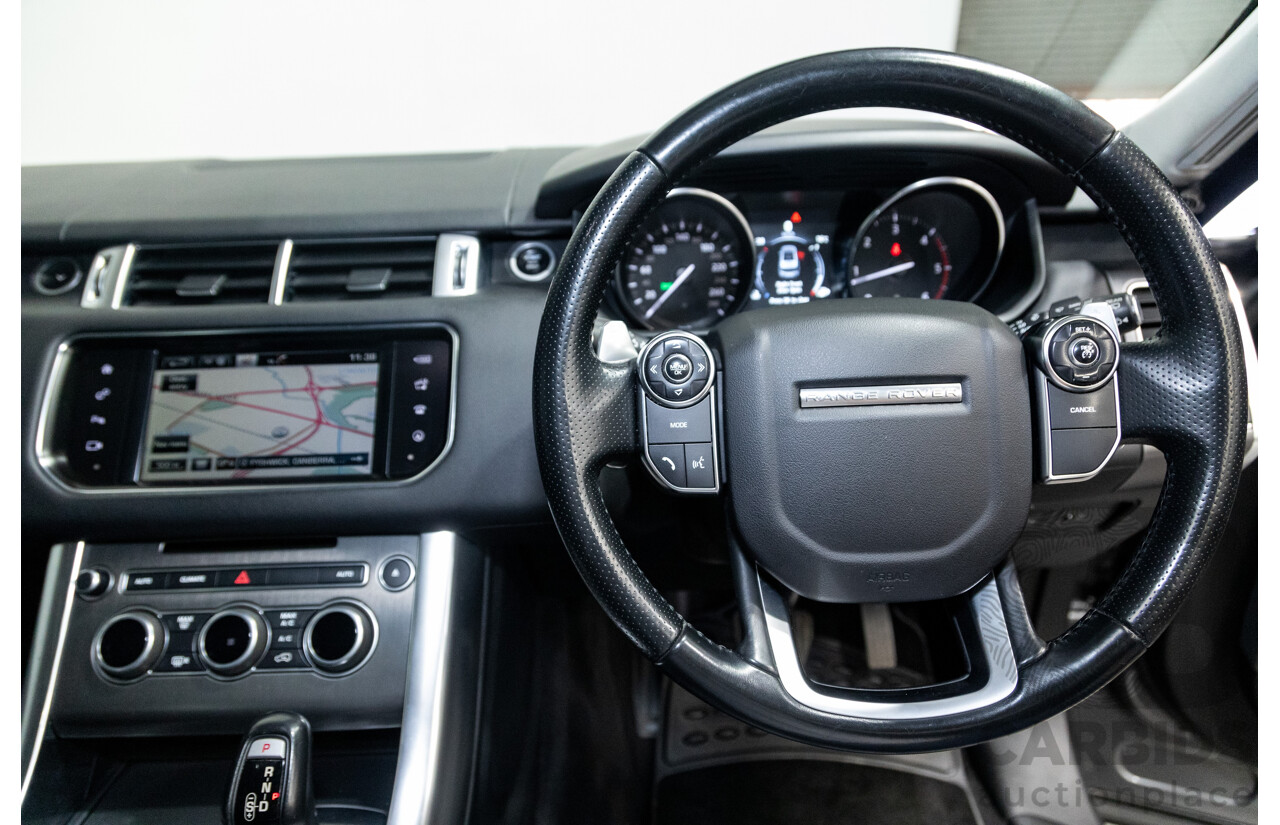 11/2015 Range Rover Range Rover Sport 3.0 TDV6 SE (AWD) LW MY16 4d Wagon Ammonite Metallic Grey Turbo Diesel V6 3.0L