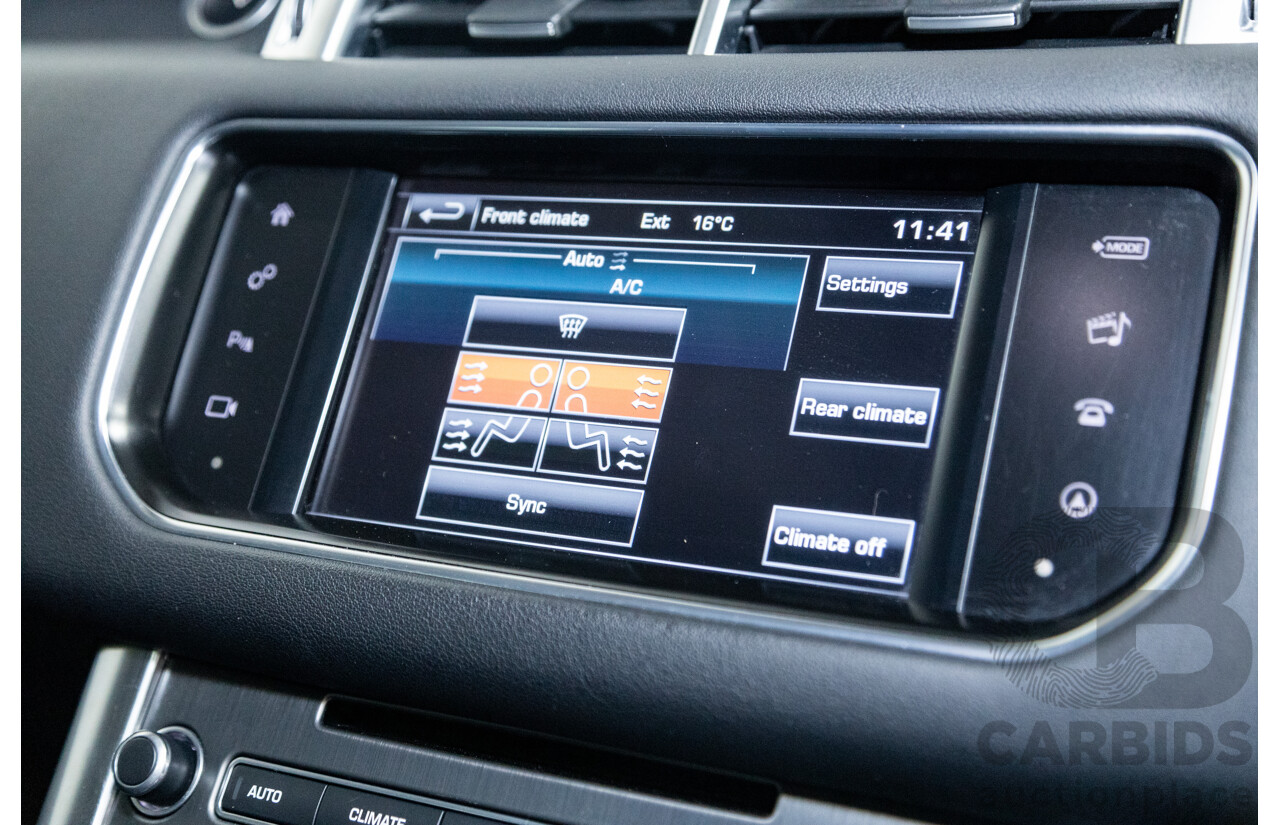 11/2015 Range Rover Range Rover Sport 3.0 TDV6 SE (AWD) LW MY16 4d Wagon Ammonite Metallic Grey Turbo Diesel V6 3.0L