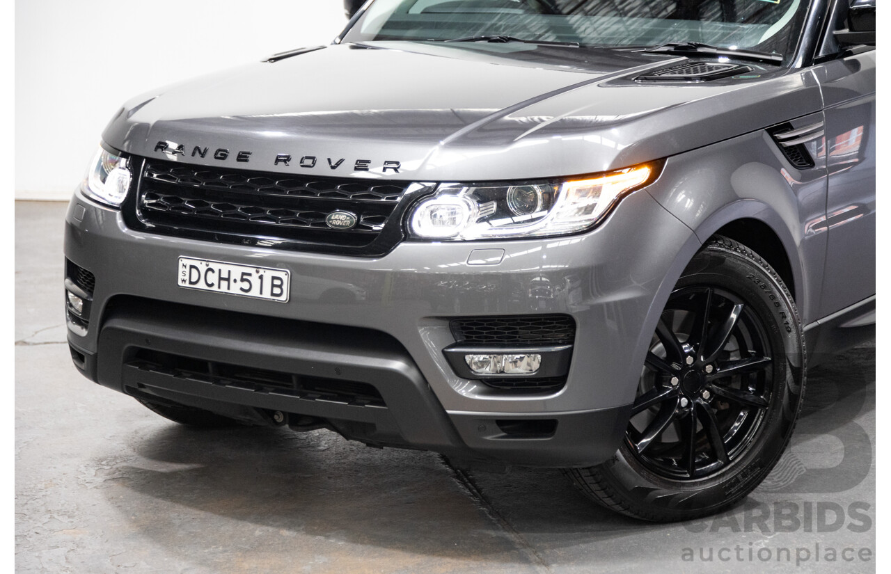 11/2015 Range Rover Range Rover Sport 3.0 TDV6 SE (AWD) LW MY16 4d Wagon Ammonite Metallic Grey Turbo Diesel V6 3.0L